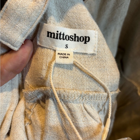 Mittoshop Beige Sleeveless Jumpsuit NEW - Picture 4 of 5